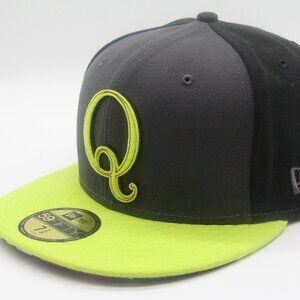 Quiksilver New Era 59Fifty Fitted Hat (Lime Green)